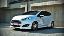 Ford Fiesta Mk7 FL 2012-2017 Addon till Främre Stötfångare Maxton Design